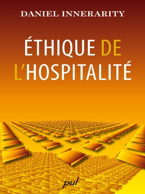 cover image of Ethique de l'hospitalité
